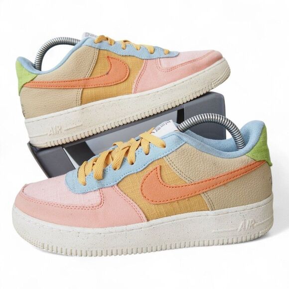 Nike Shoes - Nike Air Force 1 Low '07 LV8 Next Nature Sun Club Youth 7 Women's 8.5 DM0984-700